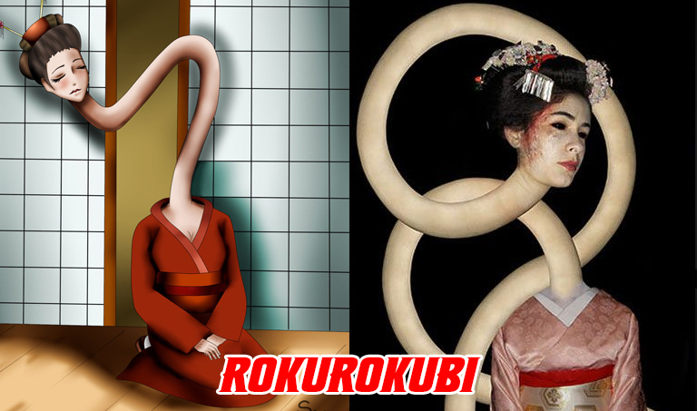 Kisah Mistis Rokurokubi, Hantu Leher Panjang
